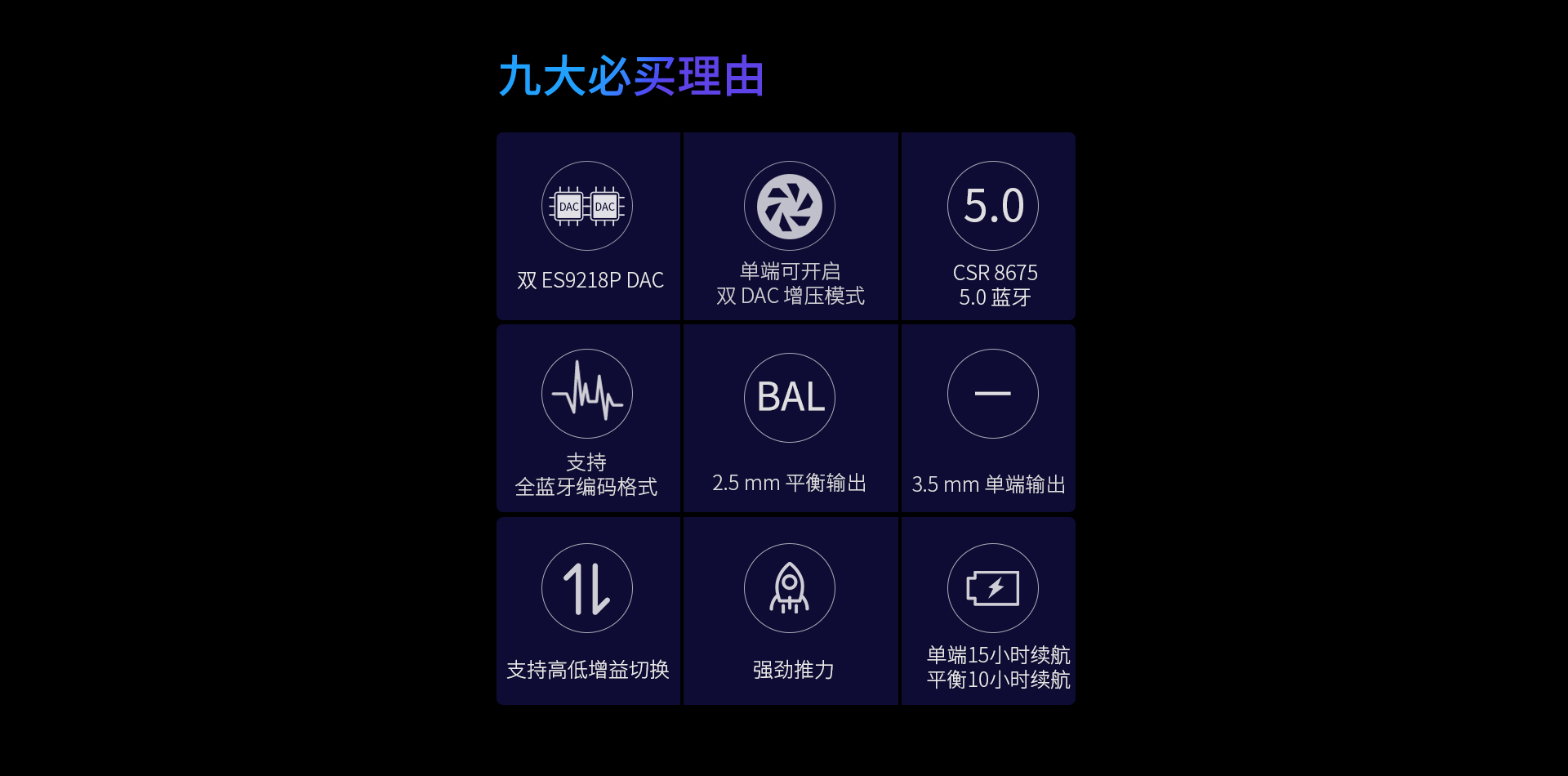 UP4全格式平衡蓝牙解码耳放
