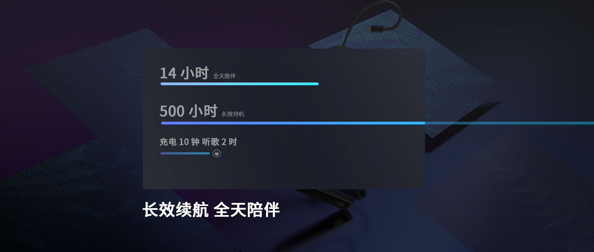 MW200 颈挂式蓝牙解码耳放线